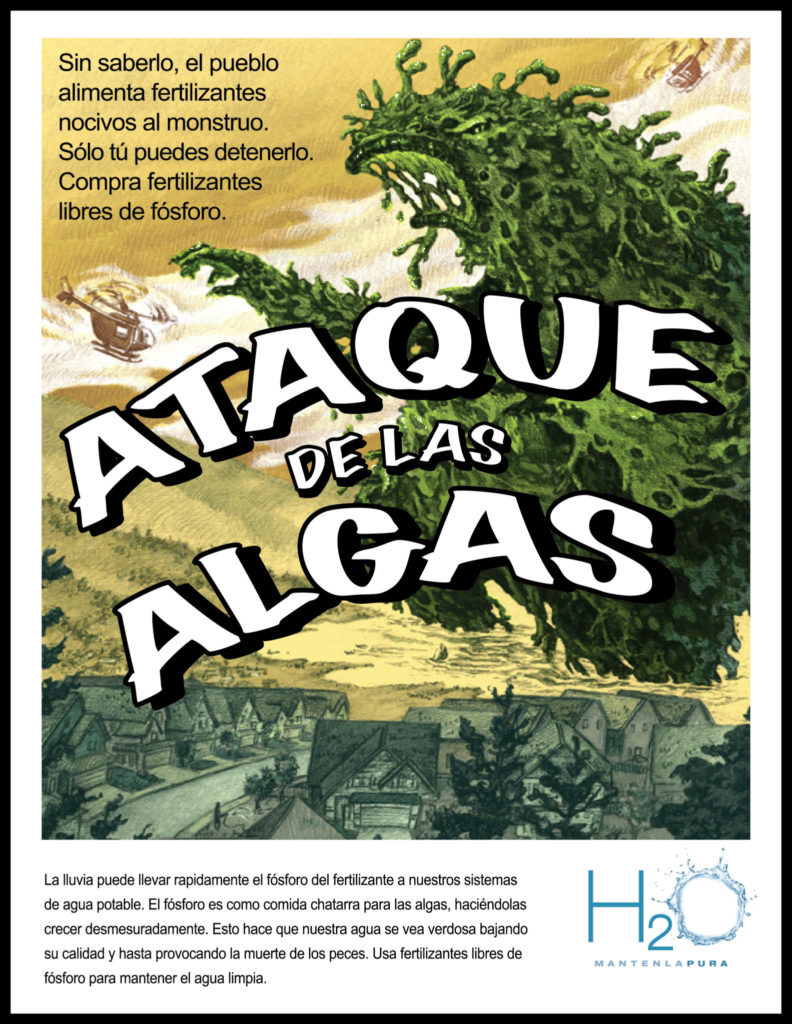 Ataque de las Algas poster